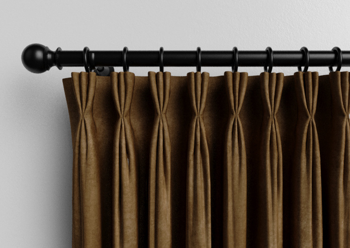 Faux Suede, Mocha - Made to Measure Curtains - Image 11